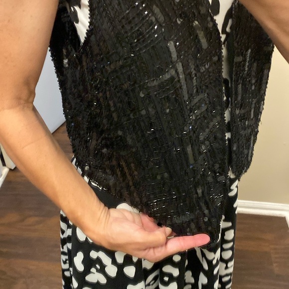 Elegance vintage sequin vest - Picture 2 of 10